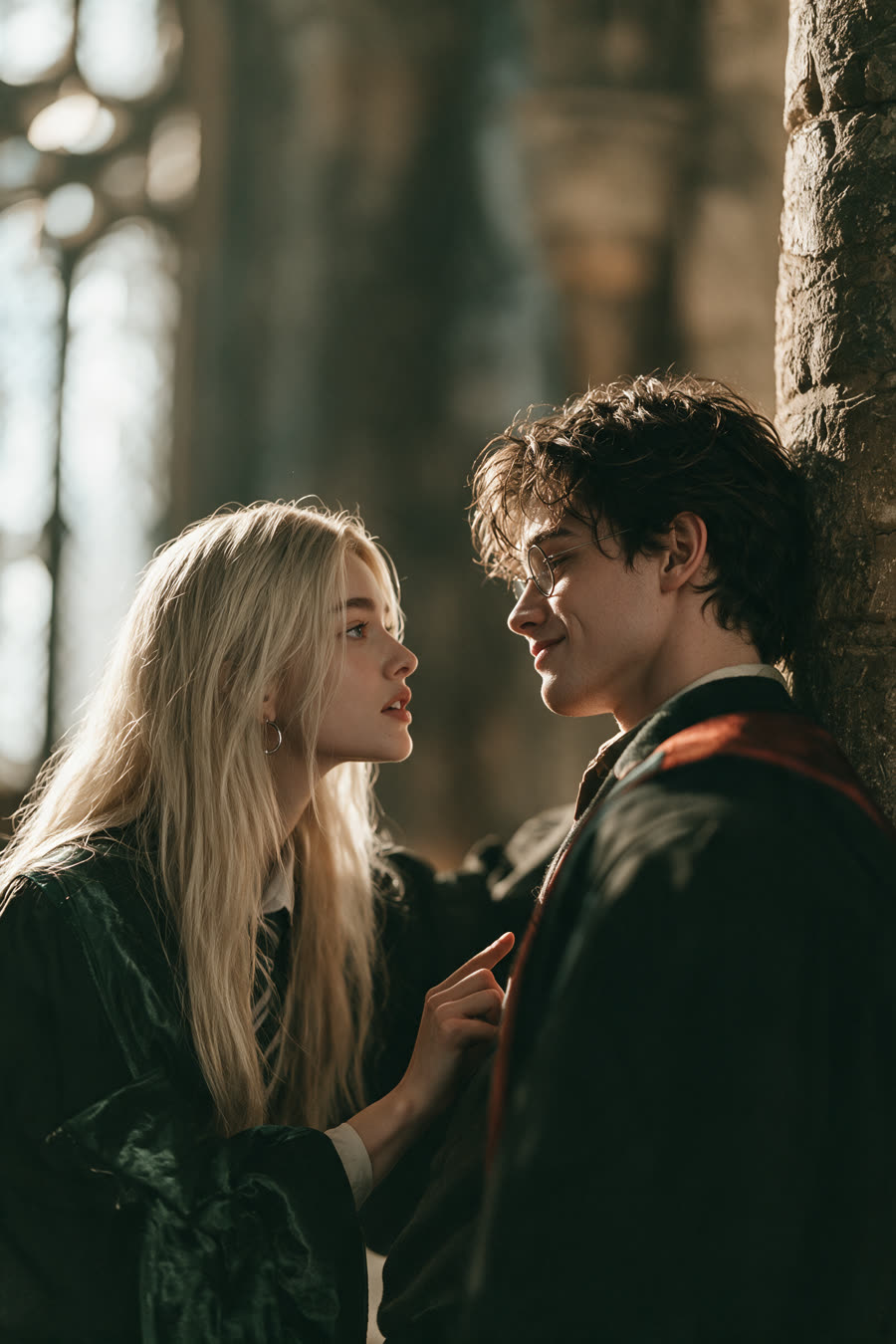 Deny It card: The whole school thinks they're dating.